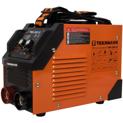 Зварювальний апарат інверторний Tekhmann TWI-280 D 140А 5.2кВт 170-270В форсування дуги 3кг