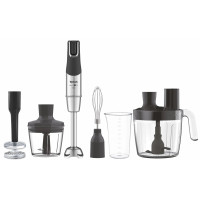 Блендер Tefal заглибний Infiny Force Pro, 1200Вт, 9в1, чаша-800мл, чопер-500мл, спіралайзер, турборежим, чорний