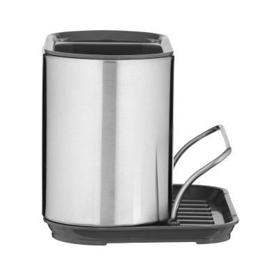 Органайзер для кухні ARDESTO Minimalism, 18x12.3x13см, пластик, сталь, сірий темний Органайзер для кухні ARDESTO Minimalism, 18x12.3x13см, пластик, сталь, сірий темний