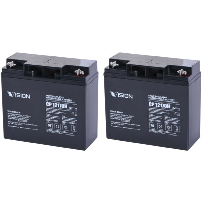 Акумуляторна батарея Vision CP, 12В, 17А•год, AGM Акумуляторна батарея Vision CP, 12В, 17А•год, AGM