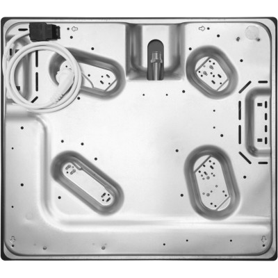 Варильна поверхня Hansa комбінована (3 газ + 1 електро), 59см, чавун, нерж Варильна поверхня Hansa комбінована (3 газ + 1 електро), 59см, чавун, нерж