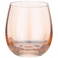 Набір склянок низьких ARDESTO Black Mars Amber 480мл, 2шт, скло, золотистий