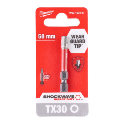 Біта Milwaukee Shockwave, Torx T30х50мм