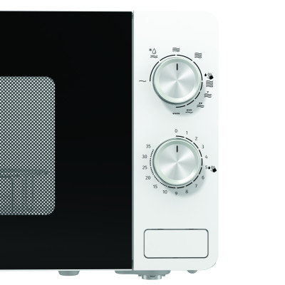 Микроволновая печь Gorenje, 20л, механическое управление, 800Вт, гриль, белый