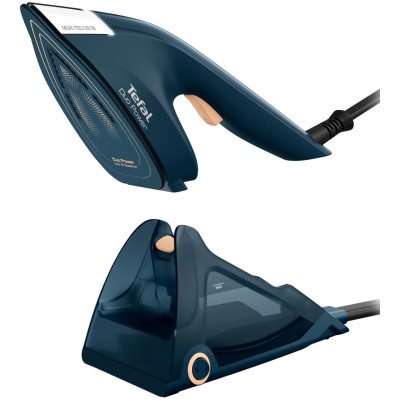 Tefal Відпарювач компактний Duo Power 2в1, 1700Вт, 400мл, паровий удар -180гр, постійна пара - 25гр, керам. підошва, синій Tefal Відпарювач компактний Duo Power 2в1, 1700Вт, 400мл, паровий удар -180гр, постійна пара - 25гр, керам. підошва, синій