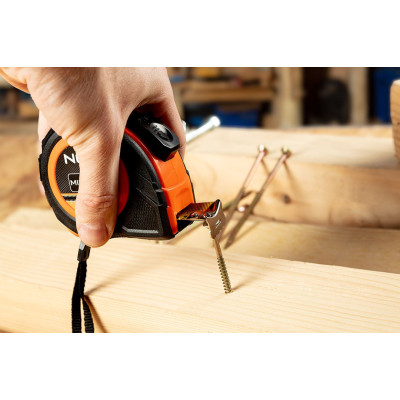 Рулетка Neo Tools, 5мx19мм, з фіксатором змотування