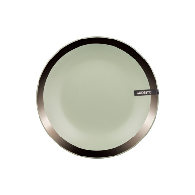 ARDESTO Тарілка десертна Liguria, 19 см, Green bay, кераміка ARDESTO Тарілка десертна Liguria, 19 см, Green bay, кераміка