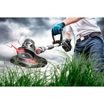 Graphite Тример садовий акумуляторний Energy+ 18В 25.4см 1.8кг без АКБ та ЗП Graphite Тример садовий акумуляторний Energy+ 18В 25.4см 1.8кг без АКБ та ЗП