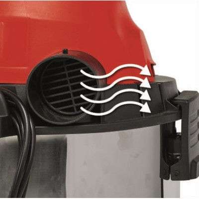 Einhell Пилосос TС-VC 1930 SA Kit, 30л, вологе/сухе прибирання, 1500Вт, 30л