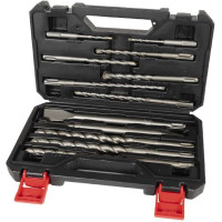 Набір бурів та зубил Einhell KWB SDS+, 12шт в кейсі