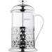 Френч-прес ARDESTO Gemini Fasano, 350мл, боросилікатне скло, нержавіюча сталь, прозорий