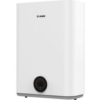 Bosch Водонагрівач електр. плаский слім Tronic 3500, 80л, 1.5кВт, ун. монтаж, електр. кер-ння, B, білий