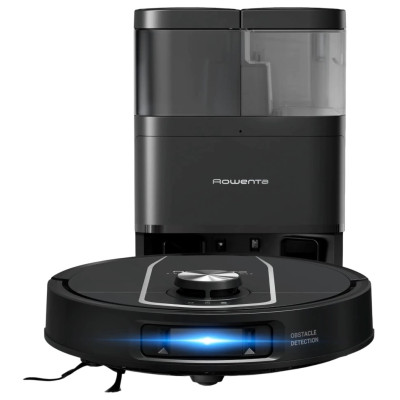 Робот-пилосос Rowenta миючий X-Plorer Serie 575 Max Standard, 10000ПаВт, h=10.5см, 0.22л, конт пил -0.3л, автон. робота до 120хв, чорний