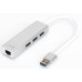 Digitus 3-разъемный хаб USB 3.0 и сетевой адаптер Gigabit