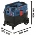 Bosch Пилосос професійний GAS 400 A, 1200Вт, 240мБар, контейнер 40л, 14кг