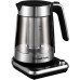 Електрочайник Russell Hobbs Attentiv Kettle, 1.7л, Strix, скло, база зі сховищем для шнура, сірий