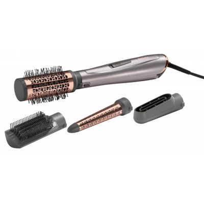 Фен-щітка Babyliss Air Style 1000, 1000Вт, 2 режими, іоніз-я, хол. обдув, кераміка, сірий Фен-щітка Babyliss Air Style 1000, 1000Вт, 2 режими, іоніз-я, хол. обдув, кераміка, сірий