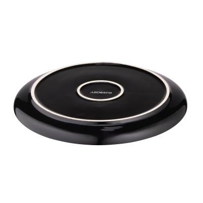 ARDESTO Тарілка обідня Andria, 25.7см, кераміка, синьо-сірий