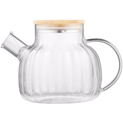 Заварник ARDESTO Iceberg 1000мл, боросиликатное стекло, бамбук, прозрачный Заварник ARDESTO Iceberg 1000мл, боросиликатное стекло, бамбук, прозрачный