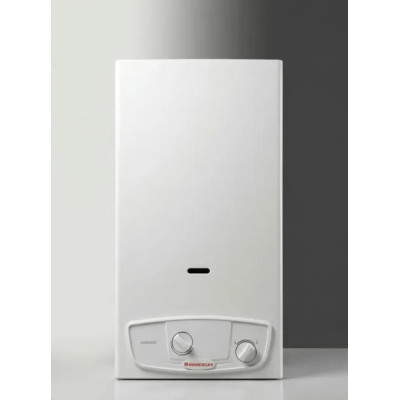 Газова колонка Immergas JULIUS ECO 14 14л/хв 24,3 кВт Low NOx розпалювання від батарейок білий