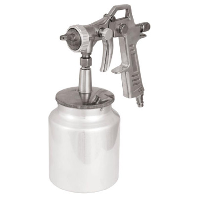 Фарборозпилювач пневматичний Einhell, нижній бак, 0.6л, повітря 190л/хв