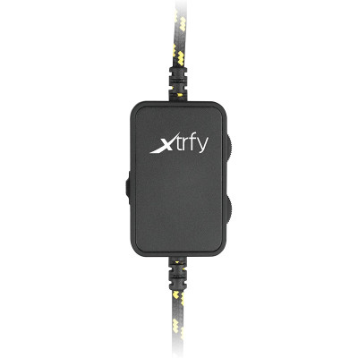 Ігрова гарнітура Xtrfy H2 (3.5mm/USB), Black