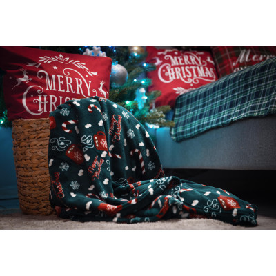 Плед ARDESTO Flannel 160х200см, 100% поліестер, солодке какао