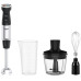 Блендер Tefal заглибний Quickchef+ 1000Вт, 3в1, чаша-800мл, чопер-500мл, турборежим, сріблясто-чорний HB673830