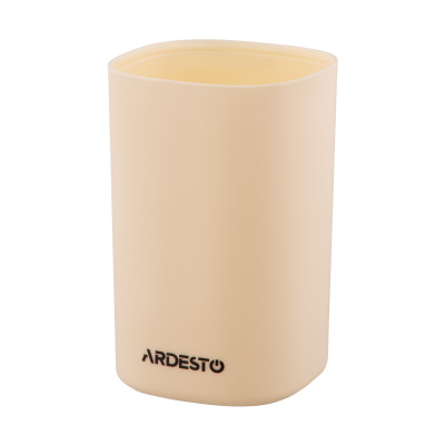 Набір для ванної кімнати ARDESTO Vigor 380мл, 3 предмети, поліпропілен, бежевий Набір для ванної кімнати ARDESTO Vigor 380мл, 3 предмети, поліпропілен, бежевий