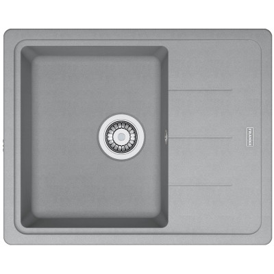 Мийка кухонна Franke Basis, фраграніт, прямокутник, з крилом, 620х500х200мм, чаша - 1, накладна, BFG 611-62, сірий камінь Мийка кухонна Franke Basis, фраграніт, прямокутник, з крилом, 620х500х200мм, чаша - 1, накладна, BFG 611-62, сірий камінь