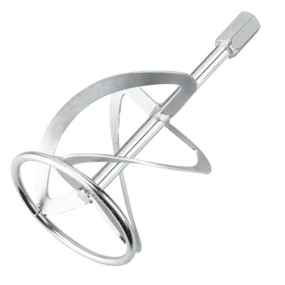 Мішалка для будівельних сумішей GRAPHITE для рідких розчинів М14 D120мм 230мм підтягуюча Мішалка для будівельних сумішей GRAPHITE для рідких розчинів М14 D120мм 230мм підтягуюча