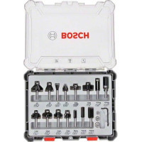 Набір комбінованих фрез Bosch Professional 8мм 15шт