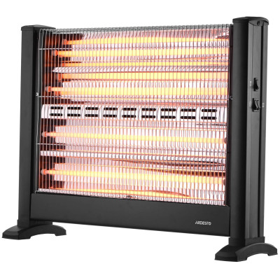 Обігрівач інфрачервоний ARDESTO кварцевий, 28м2, 2500Вт, мех. упр-ння, підлоговий, чорний Обігрівач інфрачервоний ARDESTO кварцевий, 28м2, 2500Вт, мех. упр-ння, підлоговий, чорний
