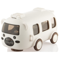 Пляшка для води ARDESTO Bear Bus 500мл, пластик, білий