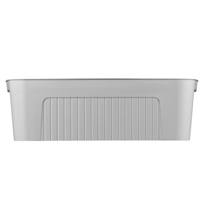 Ящик з кришкою для зберігання ARDESTO 45.5х31х14см, 13л, пластик PP, сірий