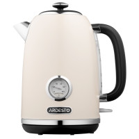 Электрочайник ARDESTO EKL-F410BG 1.8л/2200Вт/strix контроль/нерж. сталь/индикатор температуры/бежевый Электрочайник ARDESTO EKL-F410BG 1.8л/2200Вт/strix контроль/нерж. сталь/индикатор температуры/бежевый