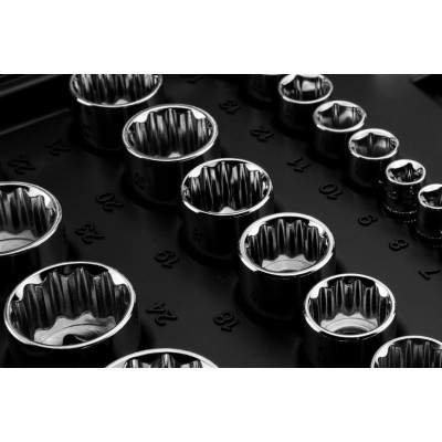 Neo Tools Набір інструментів, набір торцевих головок, 86шт, 1/2 Neo Tools Набір інструментів, набір торцевих головок, 86шт, 1/2