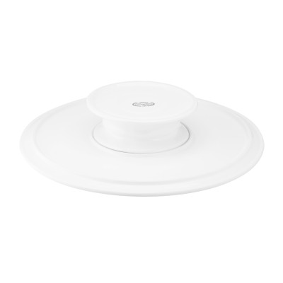 Блюдо для торта ARDESTO Imola, 30см, порцеляна, білий