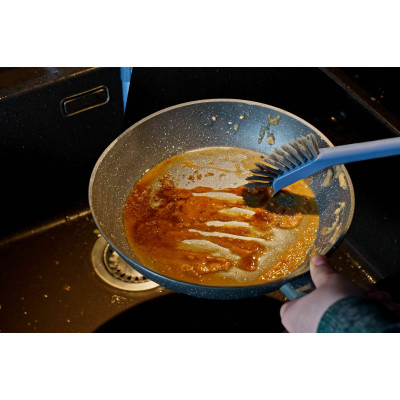 Щітка для миття ARDESTO Profe 31.3х2.2х6.5см, пластик, блакитний