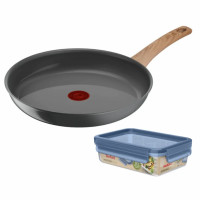 Tefal Сковорода Renew+контейнер Tefal Master Seal Eco,26см, 0.8л, алюміній, бакеліт, скло, сірий, прозорий Tefal Сковорода Renew+контейнер Tefal Master Seal Eco,26см, 0.8л, алюміній, бакеліт, скло, сірий, прозорий