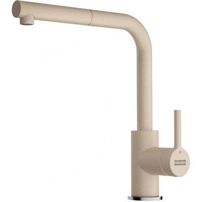 Змішувач для кухні Franke Lina L Pull Out, довж.виливу - 218мм, поворотний, 1важіль, витяжний, бежевий Змішувач для кухні Franke Lina L Pull Out, довж.виливу - 218мм, поворотний, 1важіль, витяжний, бежевий