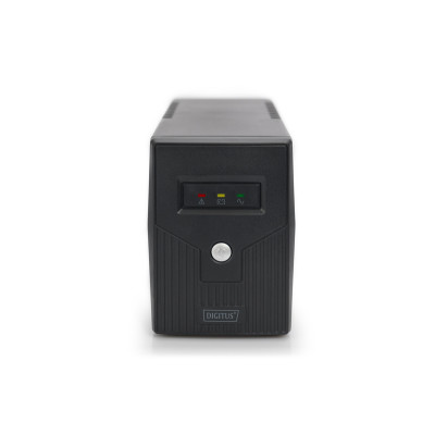 Digitus ДБЖ Line-Interactive, 600VA/360W, LED, 2xSchuko, RJ11, USB