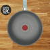 Сковорода ВОК Tefal Halo EUCALYPTUS, 26см, алюміній, бакеліт, сірий Сковорода ВОК Tefal Halo EUCALYPTUS, 26см, алюміній, бакеліт, сірий
