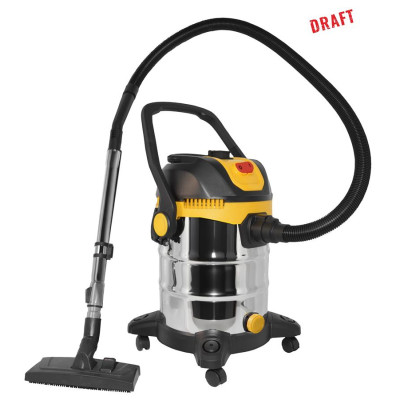 Пылесос профессиональный 2E PowerClean 30S 1200Вт 17кПа контейнер 30л розетка 220В/2000Вт влажная/сухая уборка функция воздуходувки IPX4 6.3кг