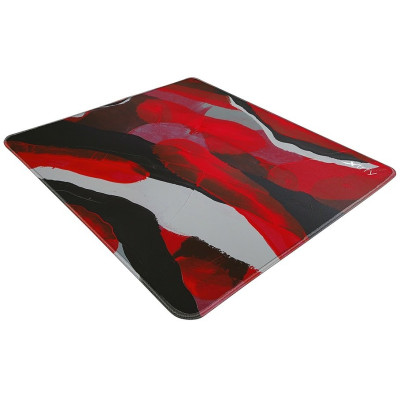 Ігрова поверхня Xtrfy GP4 Abstract Retro, L (460 x 400 x 4мм), червоний