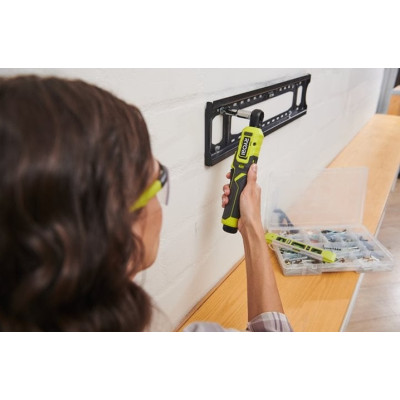 Трещотка аккумуляторная Ryobi USB Lithium RR14W4-0 4В 1/4" 8Нм 210об/мин 0.5кг (без АКБ и ЗУ)