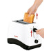 Тостер Tefal Delfini 850Вт, пластик, біло-чорний