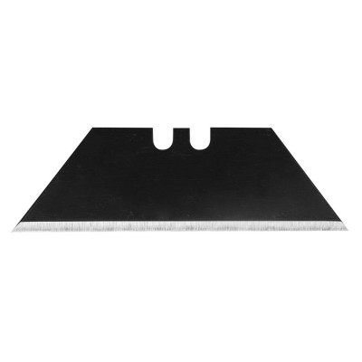 Лезо трапецієподібне Neo Tools, товщина 0.6мм, сталь SK2, 10шт, чорний Лезо трапецієподібне Neo Tools, товщина 0.6мм, сталь SK2, 10шт, чорний