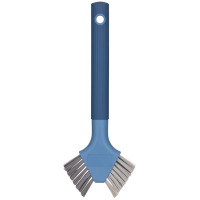Щітка для миття 2 в 1 ARDESTO Profe 21х8.5х2.2см, пластик, блакитний