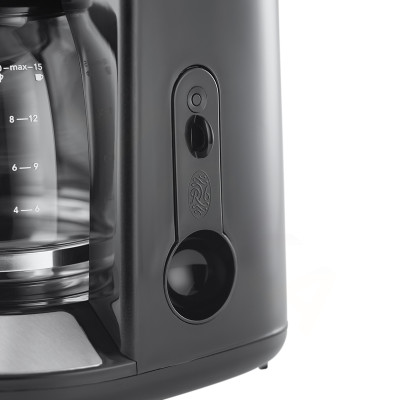 Кофеварка Russell Hobbs капельная Honeycomb 1.25л, молотая, черный